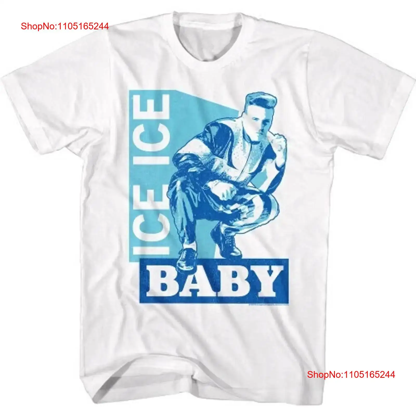 Vintage Fashion Jersey - Vanilla Ice Baby T Shirt White