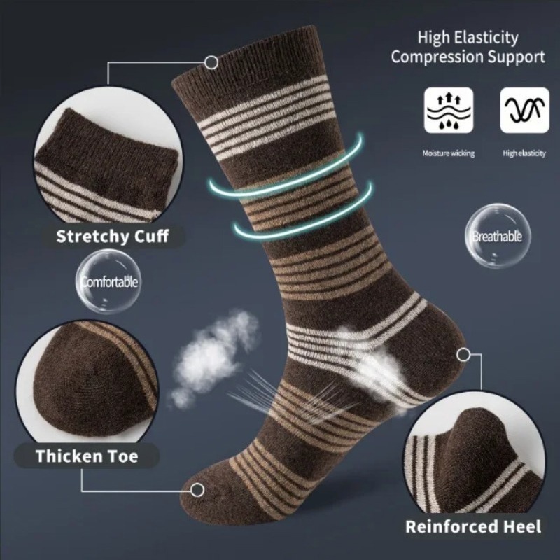 6 Pairs Vintage Brown Argyle S - огляд і ціна Vintage Fashion Enthusiasts