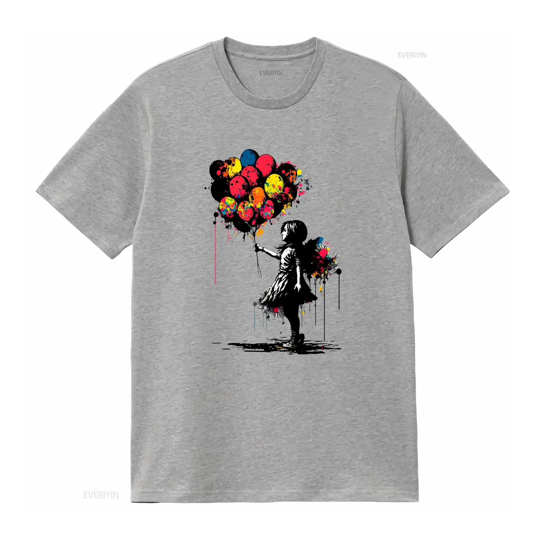 Banksy Peace T Shirt Balloon G - огляд і ціна Vintage Fashion Jersey