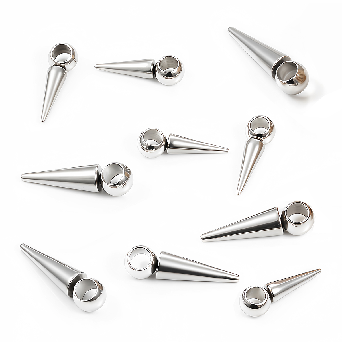 10pcs Retro Cone Charms Pendan - огляд і ціна Vintage Fashion Stores