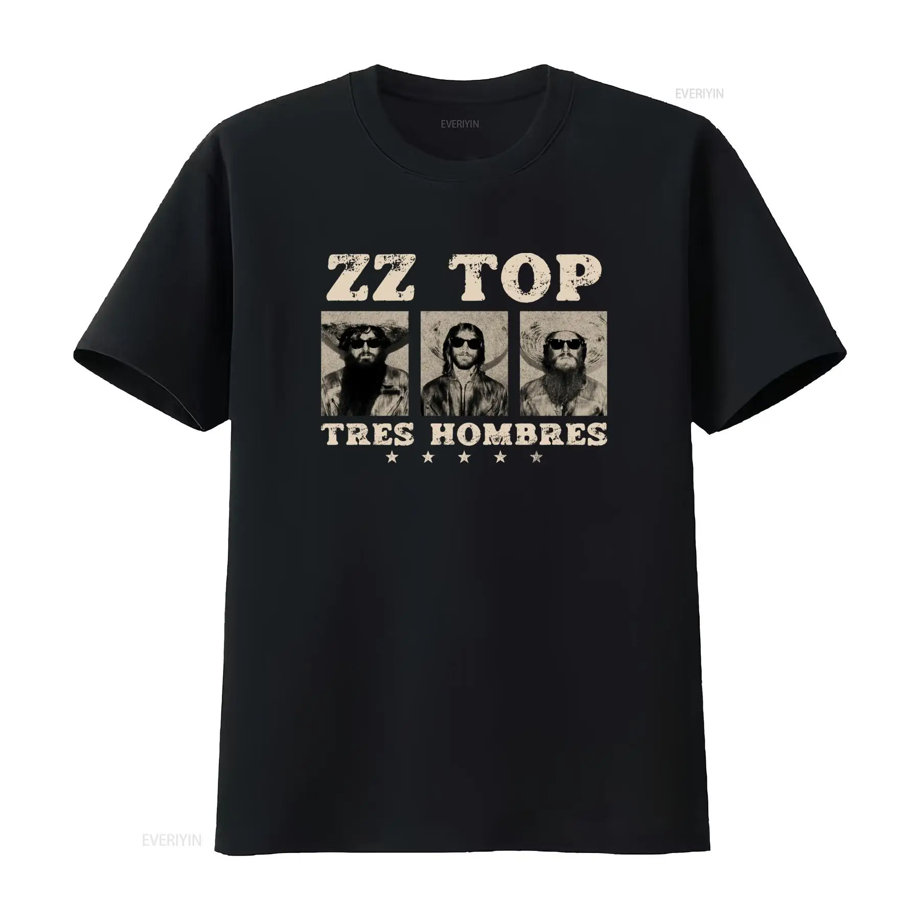Tres Hombres ZZ Top Retro Rock - огляд і ціна Vintage Fashion La