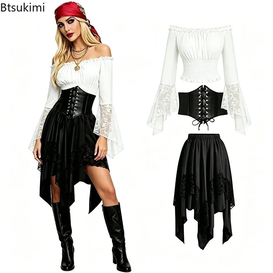 Halloween Renaissance Asymmetr - огляд і ціна Vintage Fashion Dresses