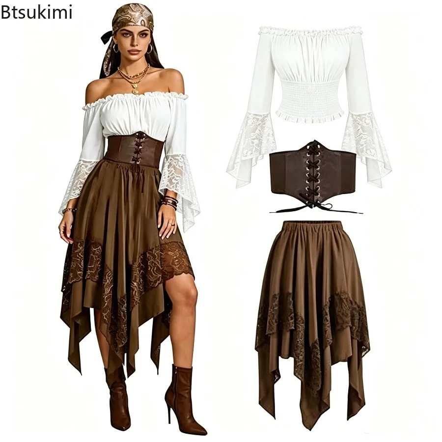 Halloween Renaissance Asymmetr - огляд і ціна Vintage Fashion Dresses