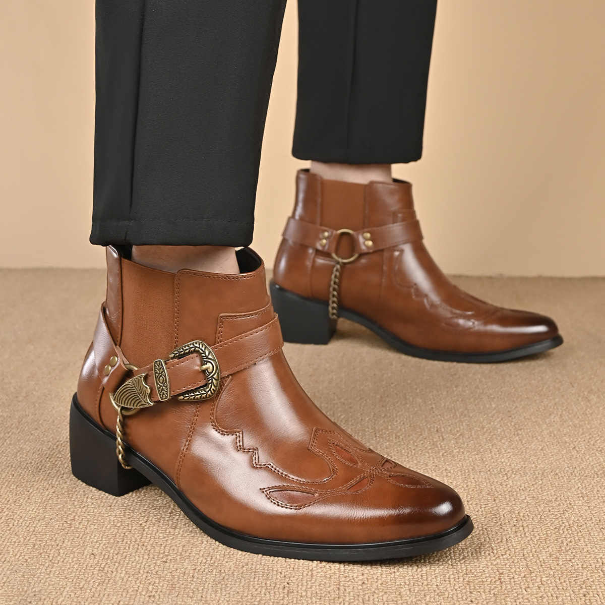 Fashion 2026 Men's Vintage Cow - огляд і ціна Vintage Fashion Enthusiasts